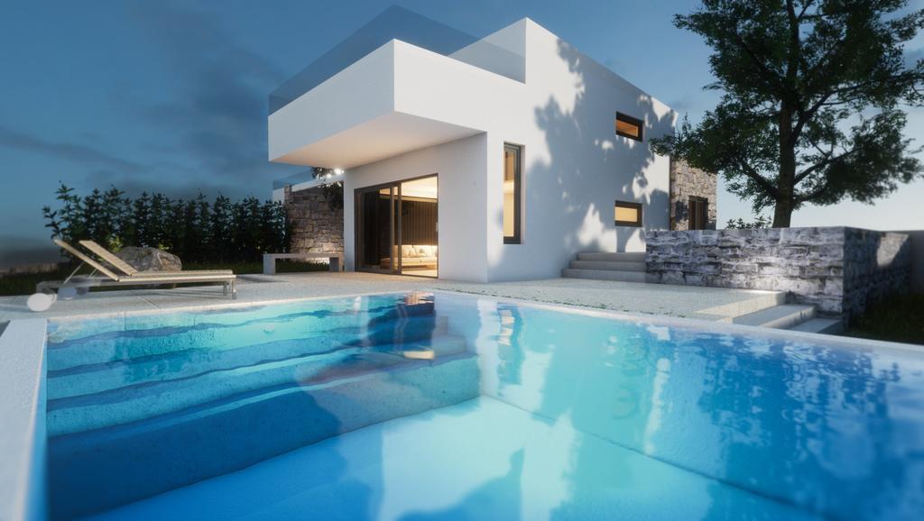 Iskios Villas Agia Marina  Exterior photo